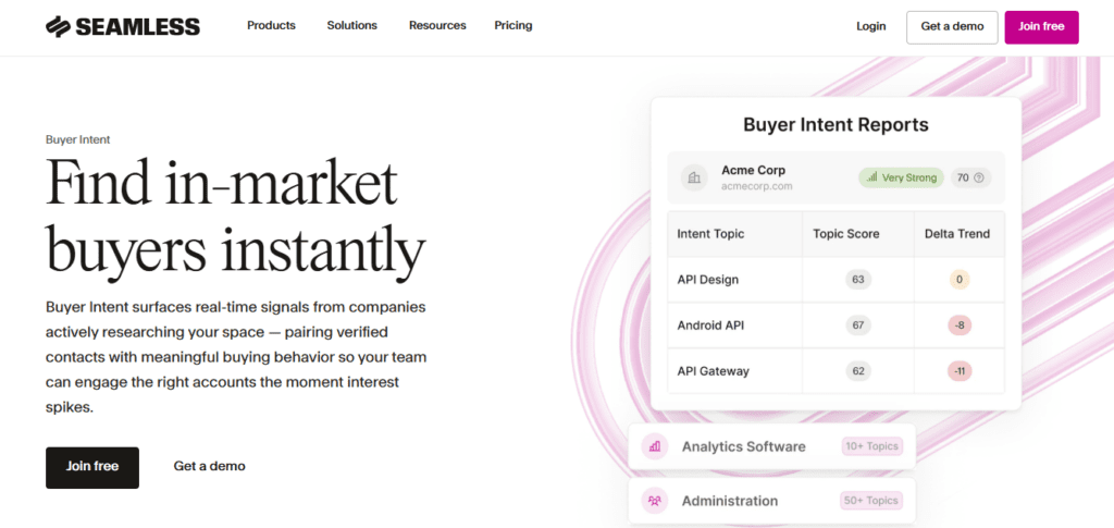 Seamless AI screenshot