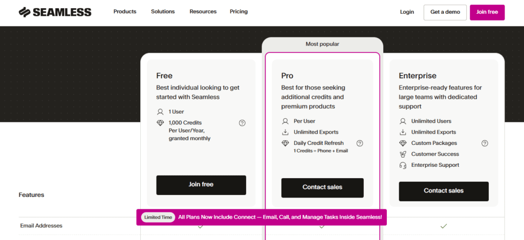 Seamless AI screenshot