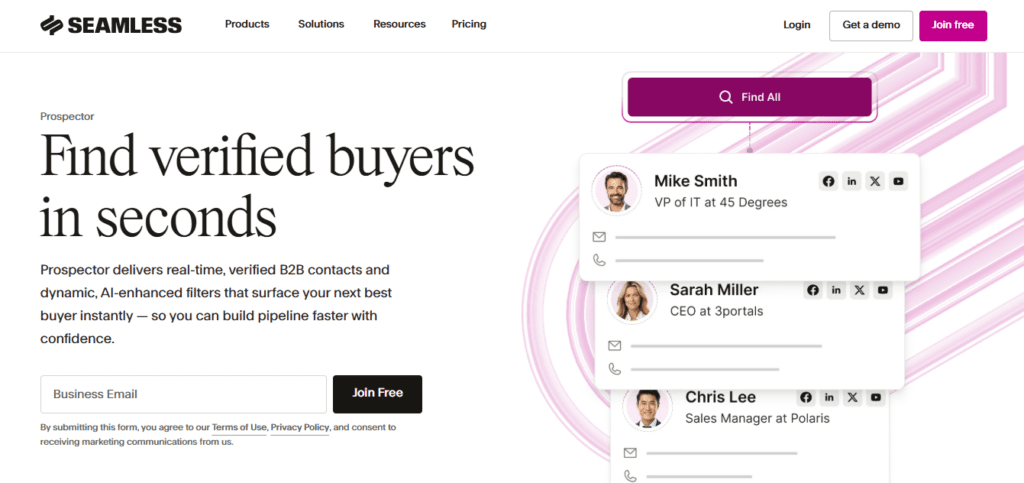 Seamless AI screenshot