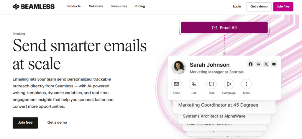 Seamless AI screenshot